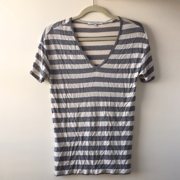 Bella Luxx Striped Modal T-shirt - Picture 1 of 4